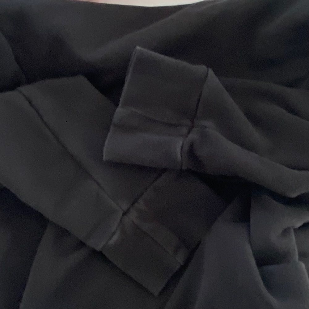 Adidas Essentials Black Crew Neck Sweatshirt S - image 6